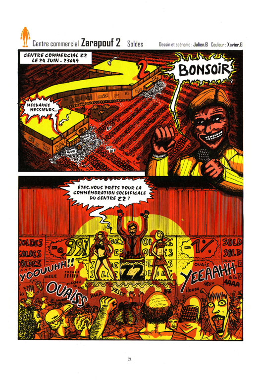 Le centre commercial Zarapouf 2, par Jazzinou