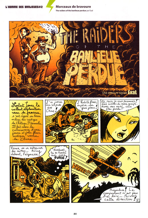 The raiders of the banlieue perdue, par Lommsek