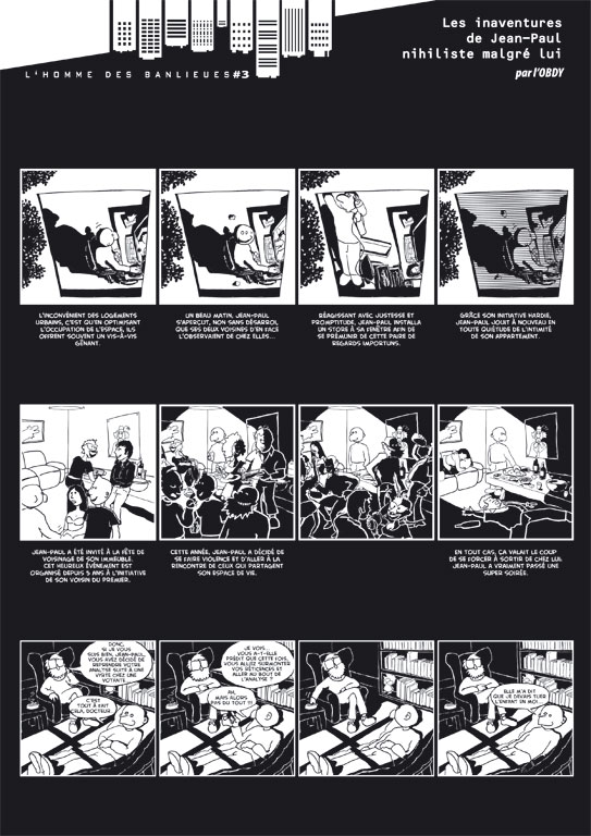 Les inaventures de Jean-Paul nihiliste malgr lui, par l'OBDY